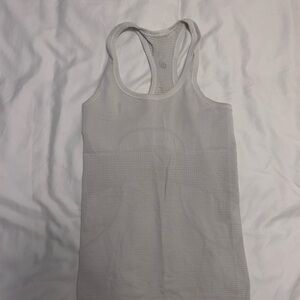 Lululemon Athletica White Tank Top